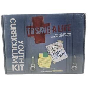 Youth Curriculum To Save A Life Kit Movie Based NEW SEALED Youth Ministry Kit